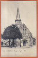Carte Postale 27. Serquigny  L'église  Trés Beau Plan - Serquigny