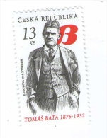 Year 2016 - Tomas Bata, World Renowned Entrepreneur In The Shoemaking, 1 Stamp, MNH - Unused Stamps
