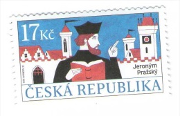 Year 2016 - Jeronym Prazsky, Christian Hussite Preacher,1 Stamp, MNH - Nuevos