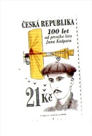 Year 2011 - 100 Years  The First Flight Of Czech Aviation PioneerJan Kaspar, 1 Stamps MNH - Nuevos