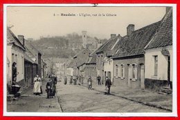 62 - HOUDAIN --  L'Eglise , Vue De La Géharie - Houdain