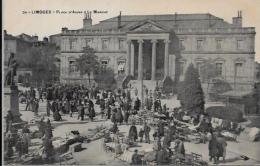 Delcampe - CPA Marché Non Circulé Limoges Puces - Märkte