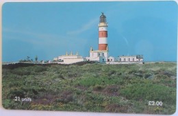 ISLE OF MAN - Point Of Ayre Lighthouse, Tirage 20000, Used - Isola Di Man