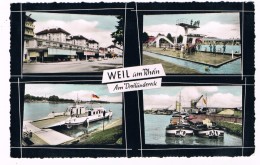 D6623     WELL AM RHEIN : Multiview ( Ferry, Fähre) - Lörrach