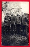 Carte-photo. Soldats Allemands(croix De Guerre). Feldpost Der 54. Infanterie Division. 1917 - Regimente