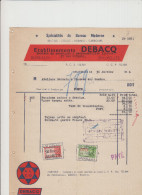 BRUXELLES - DEBACQ - SPECIALITES BUREAU MODERNE - FACTURE - 1946 - Straßenhandel Und Kleingewerbe