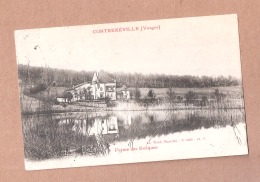 CPA 88 Contrexville - La Ferme Des Evêques Used With 2 Stamps 1921 - Achat Immédiat - Contrexeville