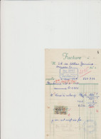 MARCHIENNE AU PONT - JEAN DEPREZ - MAITRE OPTICIEN - FACTURE - 1958 - Straßenhandel Und Kleingewerbe