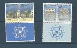IRLANDE - 2 BLOCS 2 TIMBRES NEUFS** EUROPA + VIGNETTE N° 721/722 - 1990 - EDIFICES POSTAUX - VOIR SCAN - Unused Stamps