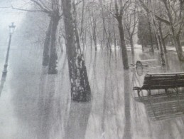 CPA 25 Doubs Besançon Inondation De Janvier 1910 Promenade Chamars - Besancon