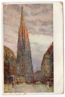 Autriche--VIENNE-1913--illustrateur  Ludwig HANS FISHER---I  Stephansdom   N° 22-207  éd Pantaphot - Iglesias