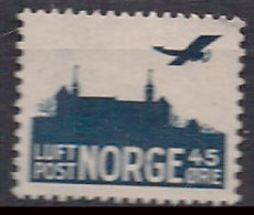 Norway 1941 Akershus - Plane,  Unused No Gum - Ongebruikt
