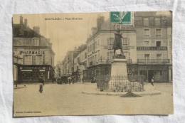 France Montargis Place Mirabeau Stamp 1912  A 114 - Montargis