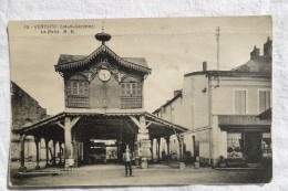 France Gontaud (Lot Et Garonne) La Halle  1932 A 114 - Altri & Non Classificati