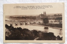 France Touru  Le Pont De Pierre Sur La Loire Stamp 1935  A 114 - Tours