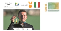 Spain 2016 - Olympic Games Rio 2016 - Gold Medal Shot Skeet Male Italy Cover - Altri & Non Classificati
