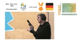 Spain 2016 - Olympic Games Rio 2016 - Gold Medal Shot Gun Male Germany Cover - Sonstige & Ohne Zuordnung