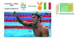 Spain 2016 - Olympic Games Rio 2016 - Gold Medal Swimming Male Italy Cover - Otros & Sin Clasificación