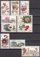 Romania Flowers 1965 Mi#2442-2451 Mint Never Hinged - Ongebruikt
