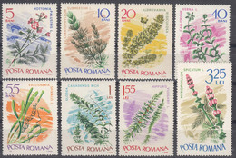Romania Flowers 1966 Mi#2525-2432 Mint Never Hinged - Unused Stamps