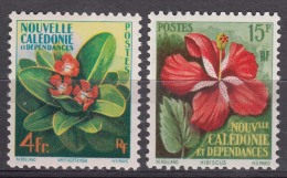 New Caledonia Flowers 1958 Mi#288-289 Mint Never Hinged - Neufs