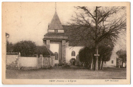 CPA 89      HERY    1934          L EGLISE - Hery