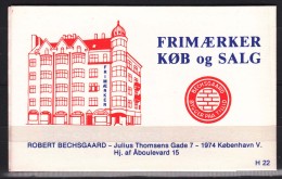 Denmark 1981 Carnet With 14 Stamps, Intact - Ongebruikt