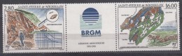 St. Pierre & Miquelon 1995 Mi#697-698 Strip, Mint Never Hinged - Unused Stamps