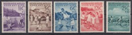 Netherland Antilles 1951 Mi#29-33 Mint Never Hinged - Curacao, Netherlands Antilles, Aruba