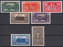 Italy Colonies Eritrea 1929 Sassone#145-151 Mint Hinged - Erythrée