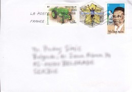 France Modern Cover To Serbia - Storia Postale