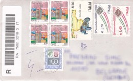 Italy Modern Cover To Serbia - 2011-20: Cartas & Documentos