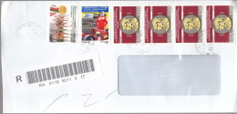 Italy Modern Cover To Serbia - 2011-20: Poststempel