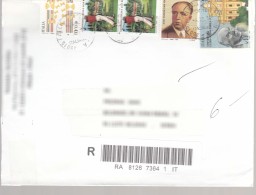 Italy Modern Cover To Serbia - 2011-20: Cartas & Documentos