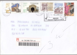 Spain Modern Cover To Serbia - Cartas & Documentos