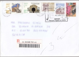 Spain Modern Cover To Serbia - Lettres & Documents