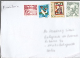 Switzerland Modern Cover To Serbia - Cartas & Documentos