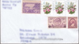 USA Modern Cover To Serbia - Lettres & Documents
