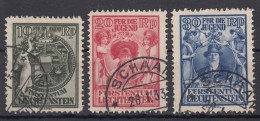 Liechtenstein 1932 Mi#116-118 Used - Used Stamps