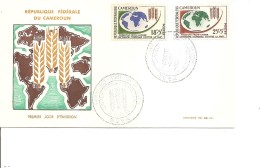 Contre La Faim ( FDC Du Cameroun De 1963 à Voir) - Contre La Faim