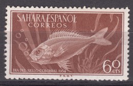 Spanish Sahara Animals 1954 Mi#150 Mint Never Hinged - Spanische Sahara
