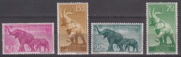 Spanish Guinea Animals 1957 Mi#334-337 Mint Never Hinged - Guinea Espagnole