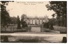 CPA     40     VILLENEUVE DE MARSAN   1930     CHATEAU DE RAVIGNAN - Villeneuve De Marsan