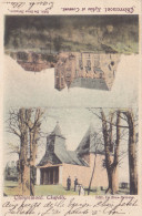 Chèvremont - Eglise Et Couvent & Chapelle (colorisée, Tête-bêche, Edit. De Bras-Drianne, 1904) - Chaudfontaine