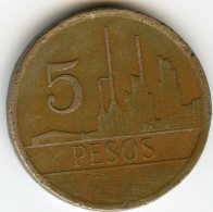 Colombie Colombia 5 Pesos 1980 KM 268 - Kolumbien