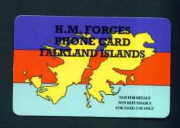 FALKLAND ISLANDS - Remote Phonecard  Miltary Use *BOGOF  Used - Islas Malvinas