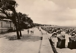 AK Ostseebad KÜHLUNGSBORN -Strandpromenade- Karte Gel. - Kühlungsborn