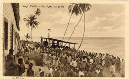 S. THOMÉ, SÃO TOMÉ, Roça Cadão, Serviçaes Na Praia, 2 Scans - São Tomé Und Príncipe