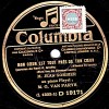 78 Trs - Columbia  D 19171 - état EX - Jean SORBIER -  MON COEUR EST TOUT PRES DE TON COEUR - MIROIR DU DESERT - 78 T - Disques Pour Gramophone