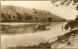 S. THOMÉ, SÃO TOMÉ, Uma Aspecto Do Rio Cuvo, Na Binga, 2 Scans - São Tomé Und Príncipe